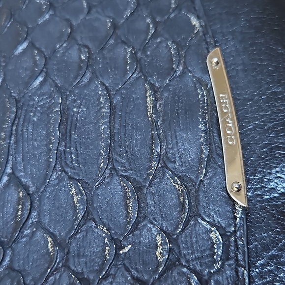 Coach Python Leather Wallet - Picture 10 of 12